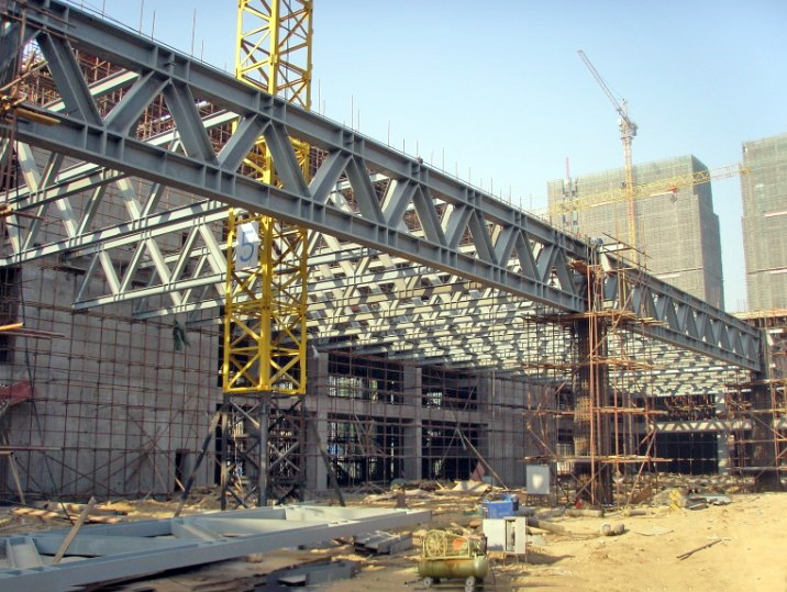 三門峽市文體中心會展鋼結構工程
